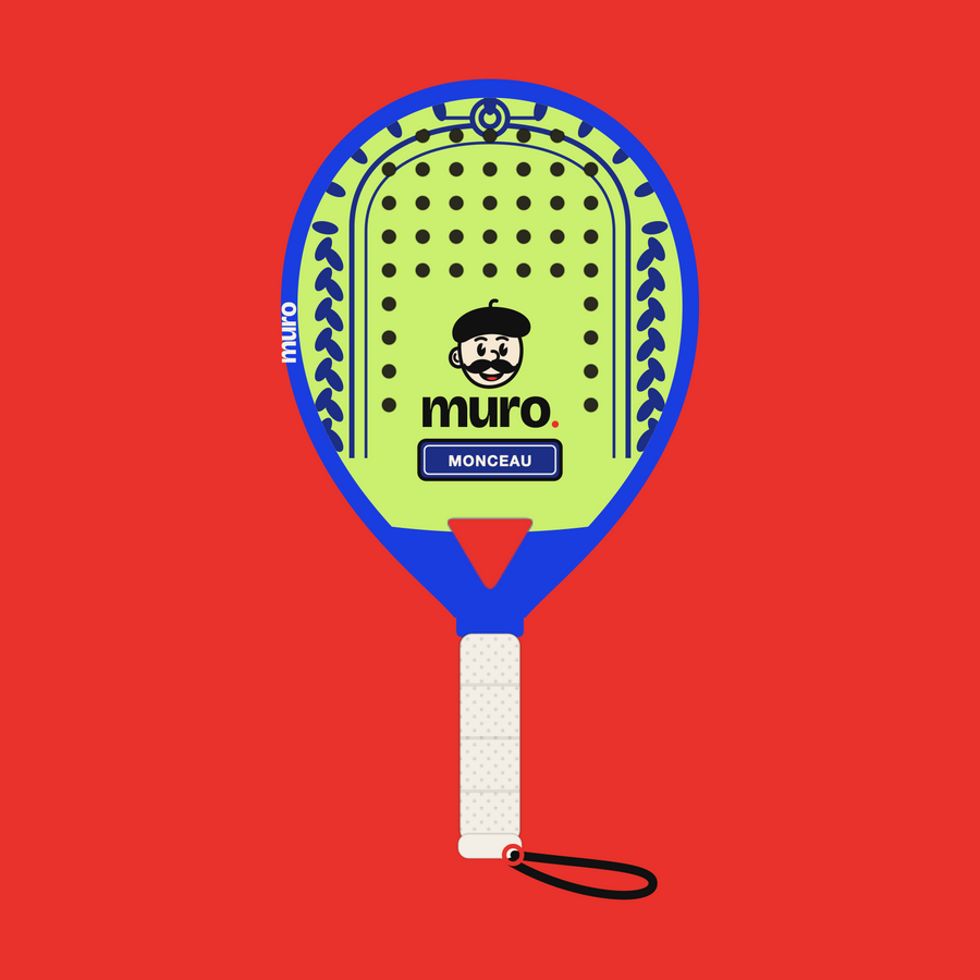 MONCEAU — Raquette de padel carbone